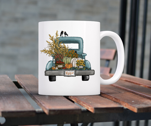 Fall Truck Mug