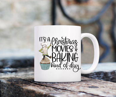 Christmas Movies & Baking Mug