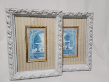 Load image into Gallery viewer, White Washed Wood Framed Vintage Picture