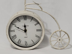 Vintage Inspired Bicycle Clock
