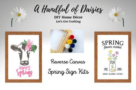 Spring Canvas Sign Kits